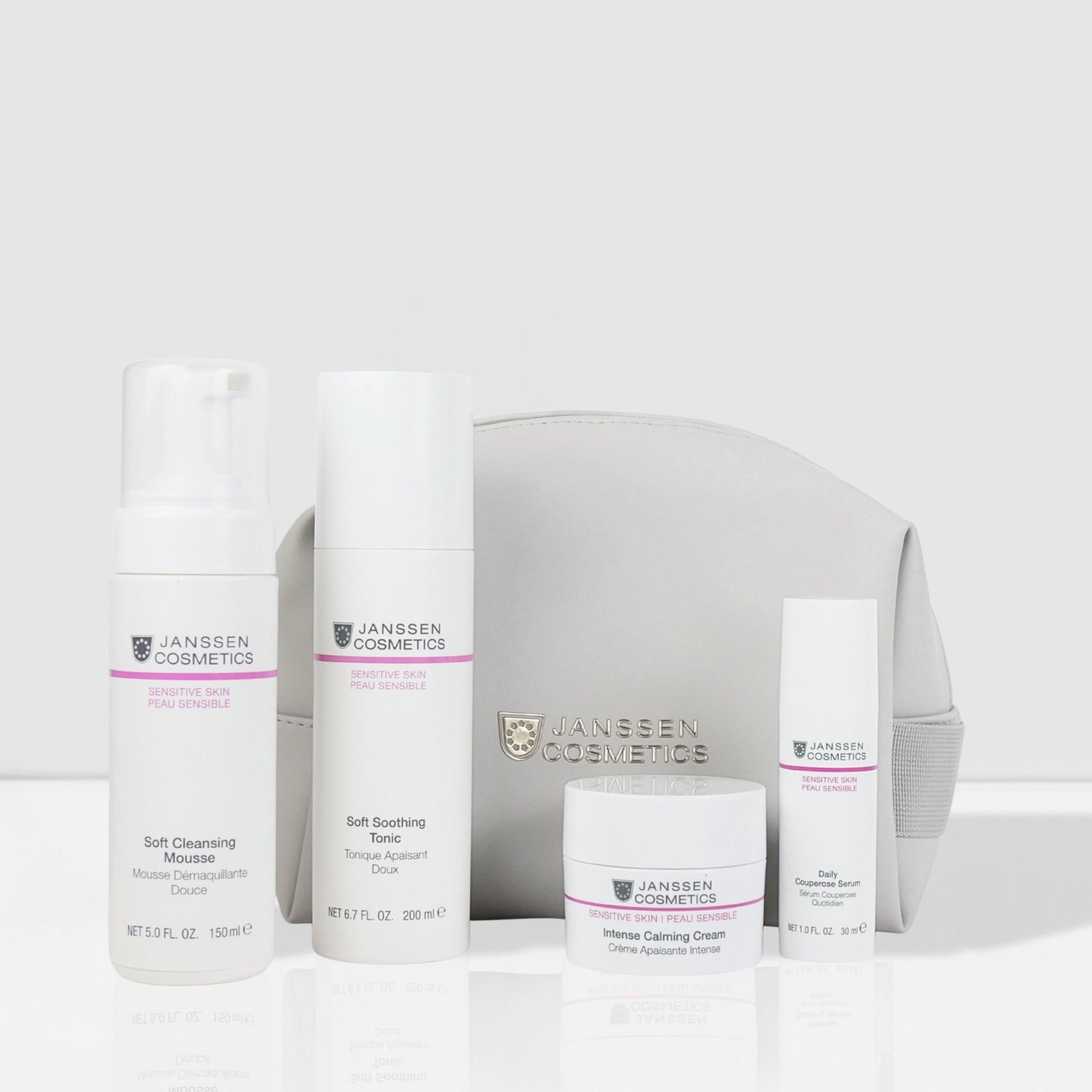 Pflege-Set für zu Rosacea neigende Haut